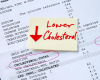 Cholesterol--Up with the Good, Down with the Bad.