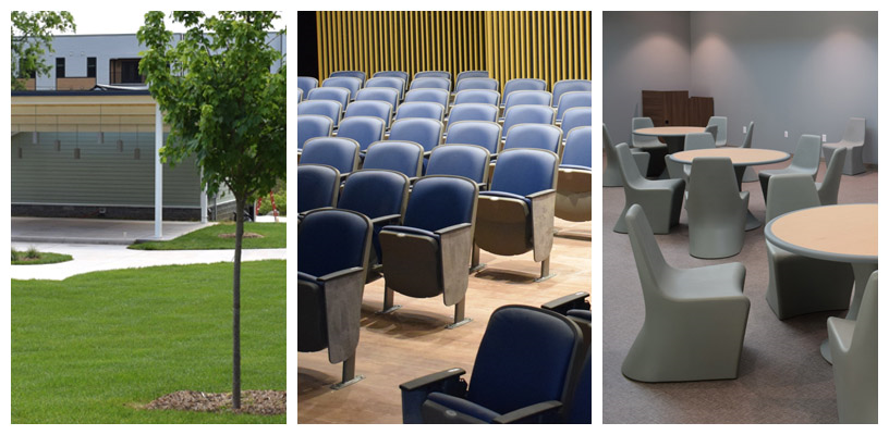 Forsyth HHS Campus has new park, auditorium and services