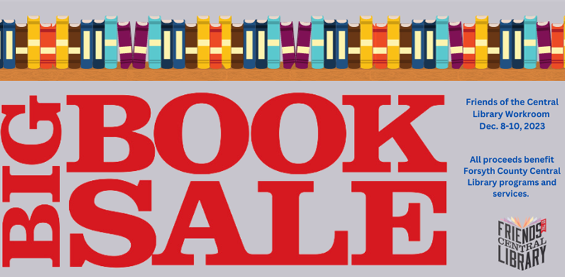 Don't miss the Friends of the Central Library Big Book Sale