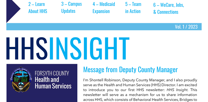 First issue of HHS Insight now available