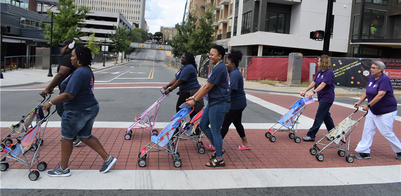 The 13th Annual Walk a Mile to Save Our Babies event