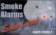 Smoke alarms save lives!