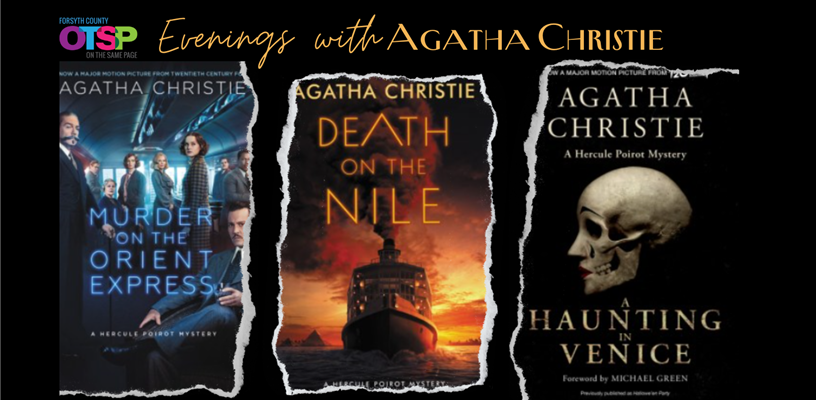 Celebrate On the Same Page and spend a few evenings this October with Agatha Christie