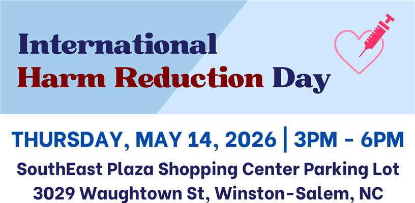 Harm Reduction Day Event on May 14