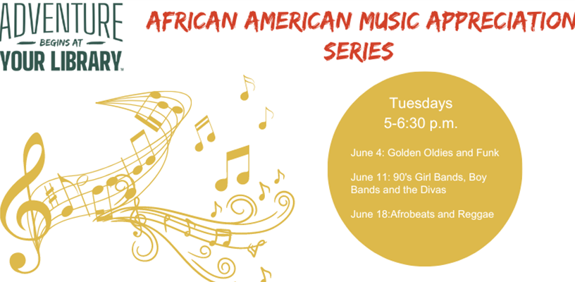 Take a journey through time with our African American Music Appreciation Month Series