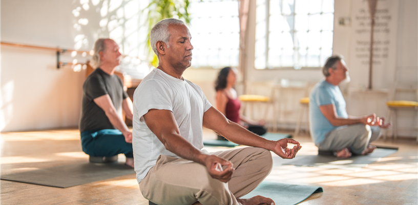 Begin your yoga journey at the Lewisville Branch Library