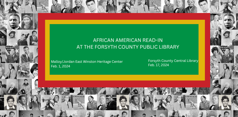 Two Library branches to host African American Read In events