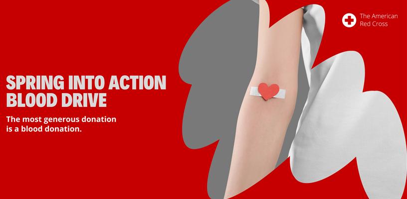 Spring into action by donating blood
