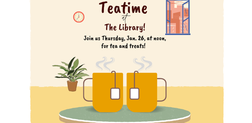 Teatime at the Library