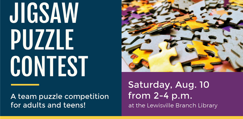Lewisville Branch Library hosts inaugural Jigsaw Puzzle Contest