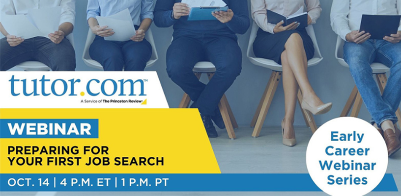 Prepare for your first job search with help from Tutor.com