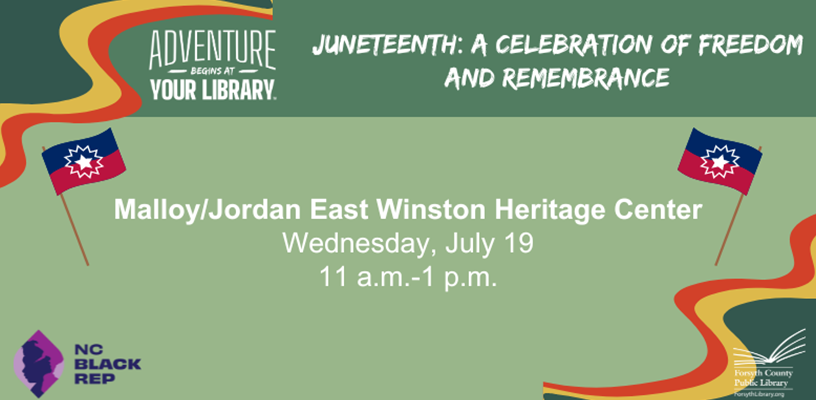 Celebrate Juneteenth at Malloy/Jordan on June 19