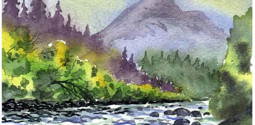 Learn About Color and Dimension in Art While Using Paints and Pencils