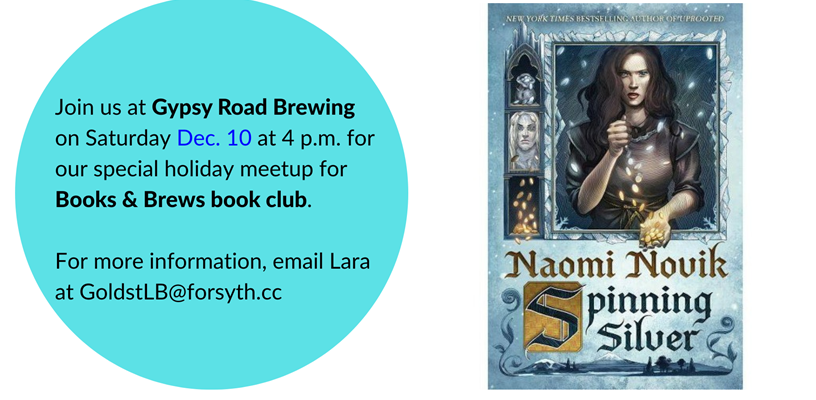 Books and Brews book club meeting at Gypsy Road Brewing